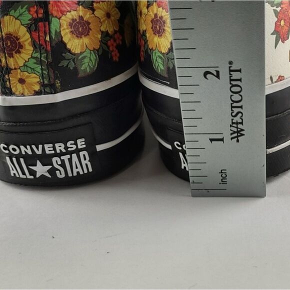 Converse Chuck Taylor Mary Jane Platform in Floral Blocking Size 7.5 - Picture 7 of 9